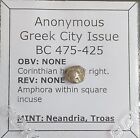 #N242# Anonymous silver Greek city issue coin from Neandria 475-425 BC