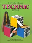 Bastien Piano Basics: Technic Level 3 by James Bastien Sheet music Book The Fast