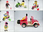 PLAYMOBIL VINTAGE 3143 RACING JEEP MOTORCYCLES OFF ROAD 4X4 - PARTS - CHOICE