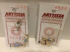 Arttista #1569/1588- 3 Girls Jumping Rope, 2 Playing Hopscotch - O Scale. NEW