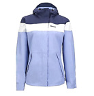 MARMOT ROAM WATERPROOF HOODED JACKET BLUE/WHITE PALE DUSK/GREY DAWN WOMEN'S S