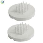 2x DENTAL LAB PORCELAIN HONEYCOMB FIRING ROAST TRAYS & 20 CERAMIC ZIRCONIA PINS