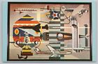 Progress of Flight Mural Stapleton International Airport Denver Colorado Vintage