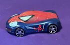 Spiderman toy 1/50 scale plastic car,used good condition