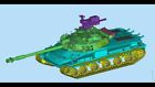 3d Printed 1/72 Soviet Project 907 Medium Tank Unpainted Model Kit