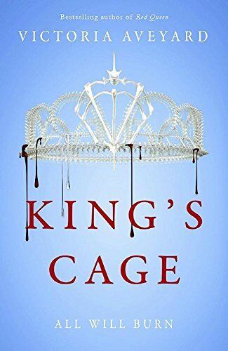 King's Cage: All will burn (Red Queen) by Victoria Aveyard Book The Fast Free - Picture 1 of 2