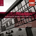 Nielsen : Concertos for Clarinet, Flute and Violin -  CD EYVG The Cheap Fast