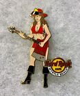 HARD ROCK CAFE MYRTLE BEACH SEXY BIKINI FIRE GIRL PLAYING AXE GUITAR PIN # 32852