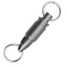 Titanium Alloy  Pull Keychain Universal Buckle Car Keychain  Rotating 1249