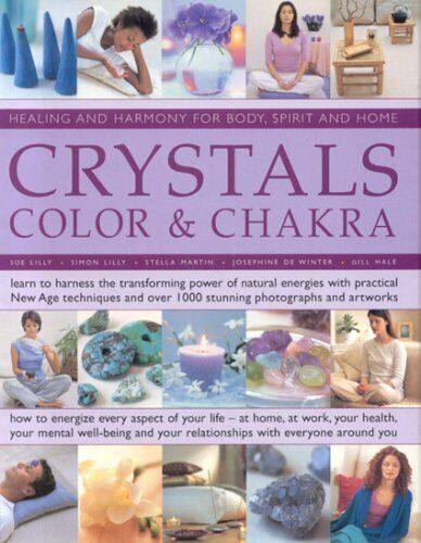 Crystals, Colour and Chakra: Healing and Harm... by Josephine de Winter Hardback - Picture 1 of 2