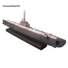 35cm 1:200 U-2536 U-boot Type XXI Submarine Paper Model Set DIY Model Kits