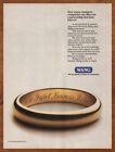 1984 Wang Laboratories Print Ad/Poster Computer Company Gold Ring Pop Art 80s