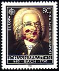 1249 Europa Musik Bach 80 Pf O