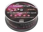 MediaRange MR201 CD-R onbewerkte spindel (52x high-speed, 700MB/80 min, 25er spi