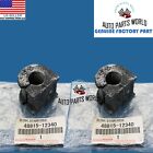 GENUINE OEM TOYOTA 04-09 PRIUS FRONT STABILIZER BAR BUSHING SET 2X 48815-12340