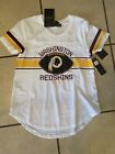 NFL Women's WASHINGTON REDSKINS White Mesh Football Team Large, B52