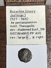 Justinian 1, “The Peasant King” (527-565) Ae Pentanummium Theoupolis  Mint R1249