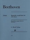 For Elise"" Piano Piece a minor WoO 59 - piano - (HN ... by Beethoven, Ludwig va