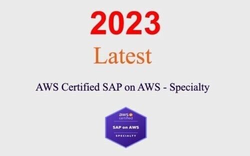 AWS Certified SAP on AWS - Specialty PAS-C01 Dump GARANTIERT (1 Monat Update) - Bild 1 von 1