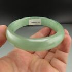 57 mm bracelet bracelet Certifié Grade « A » vert naturel jadéite gemmes N625