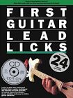 First Guitar Lead Licks [With First Guitar Lead Licks] Mixed media product Book