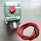 ASCO Red Hat 8210G087 SS304 Solenoid Valve 1/2" NC Water Air Gas 220V/ 230V/240V