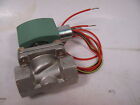 ASCO RED HAT 1/2  " stainless SOLENOID VALVE 8210G087  120 volt AC normal closed