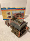 Built MODEL RAILROAD HOTEL ROOMING HOUSE Train Building HO Scale Paint Detailed