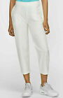 NIKE FLEX DRI-FIT WOVEN GOLF PANTS WHITE WOMEN'S XS L  AJ5686