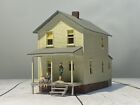 Vintage Plastic 1:87 Scale Model of Country Farmhouse HO Train Layout