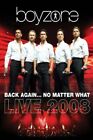 Boyzone - Boyzone: Back Again... No Matter What - Live 2008... - Boyzone CD HMVG