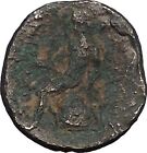 ANTIOCHOS III Megas 222BC  SELEUKID Rare Ancient Greek Coin APOLLO seated i49736