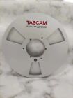 One Pair Silvery TASCAM 10.5'' 1/4'' tape reel For Reel To Reel Tape Recorders