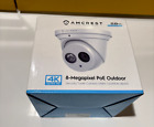 Amcrest UltraHD 8M 4K Turret PoE Dome Outdoor Security Camera IP8M-T2499EW-28mm