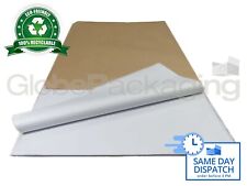 100 SHEETS OF WHITE ACID FREE TISSUE PAPER 450x700mm