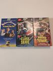 Wallace & Gromit A Close Shave A Grand Day Out The Wrong Trousers VHS Lot of 3