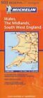 Michelin Map Great Britain: Wales, the Midlands, South West Engla... by Michelin