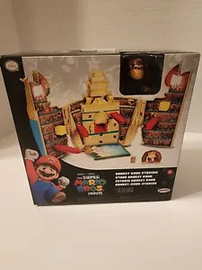 NEW ✹ Nintendo SUPER MARIO BROS MOVIE ✹ Donkey Kong Stadium ✹ Toy Figure Playset - Picture 1 of 9
