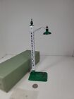 Hornby electric lighting No 1E green/white Lamp Standard A867E green Milli box