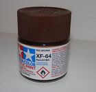 Tamiya Color Acrylic Paint Flat Red Brown #XF-64 (23ml) NEW