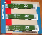 HO WALTHERS 932-34052 61' WOOD CHIP CAR 3-PACK BURLINGTON NORTHERN BN