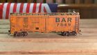 HO SCALE Weathered Bangor and Aroostook Railroad 40' Refrigerator Boxcar