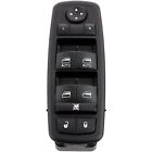 Window Switch For 2014-2021 Jeep Grand Cherokee Front Left Black 68184802AC