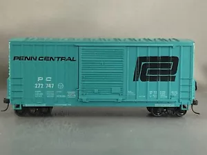 Athearn - Penn Central - 40' Hi-Cube Box Car # 272747 w/Kadees - Picture 1 of 6