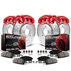 Powerstop KC8059 4-Wheel Set Brake Disc and Caliper Kits Front & Rear for Maxima