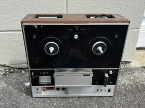 VTG Tapecorder Sony Solid State 3 Head TC-355 Stereo Reel-To-Reel Japan 30w - Picture 1 of 10