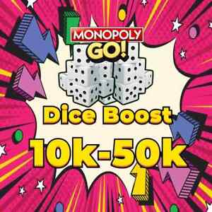 🎲Monopoly Go Dice Boost Service Up to 10k-50k🎲Fast Delivery⚡⚡⚡