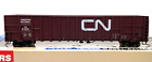 HO WALTHERS 932-4057 61' WOOD CHIP CAR CANADIAN NATIONAL CN #873601 METAL WHEELS