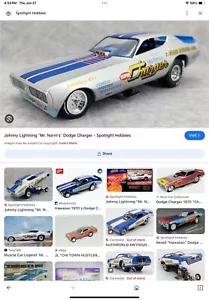 1/64 HO SCALE DECAL- MR. NORM’S DODGE CHARGER - Picture 1 of 2