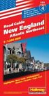 New England 4 Atlantic Northeast ha... by Hallwag Kummerly & F Sheet map, folded